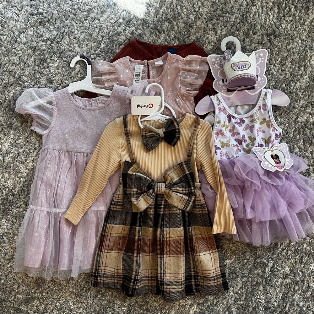 Charming Baby Dress Collection with Plaid and Tulle (NEW)